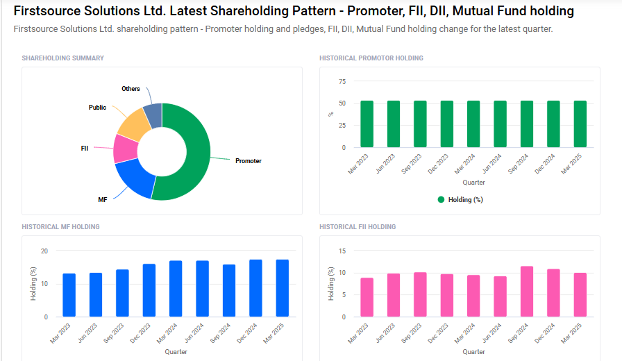 FSL Shareholding Pattern