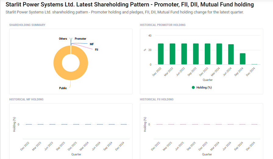 Sterlite Power Shareholding Pattern